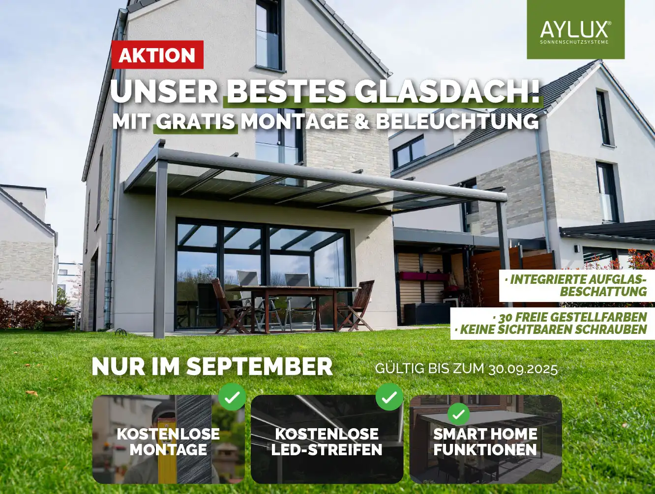 aktion terrassenueberdachung Murano Integrale Aktion September - Murano Integrale