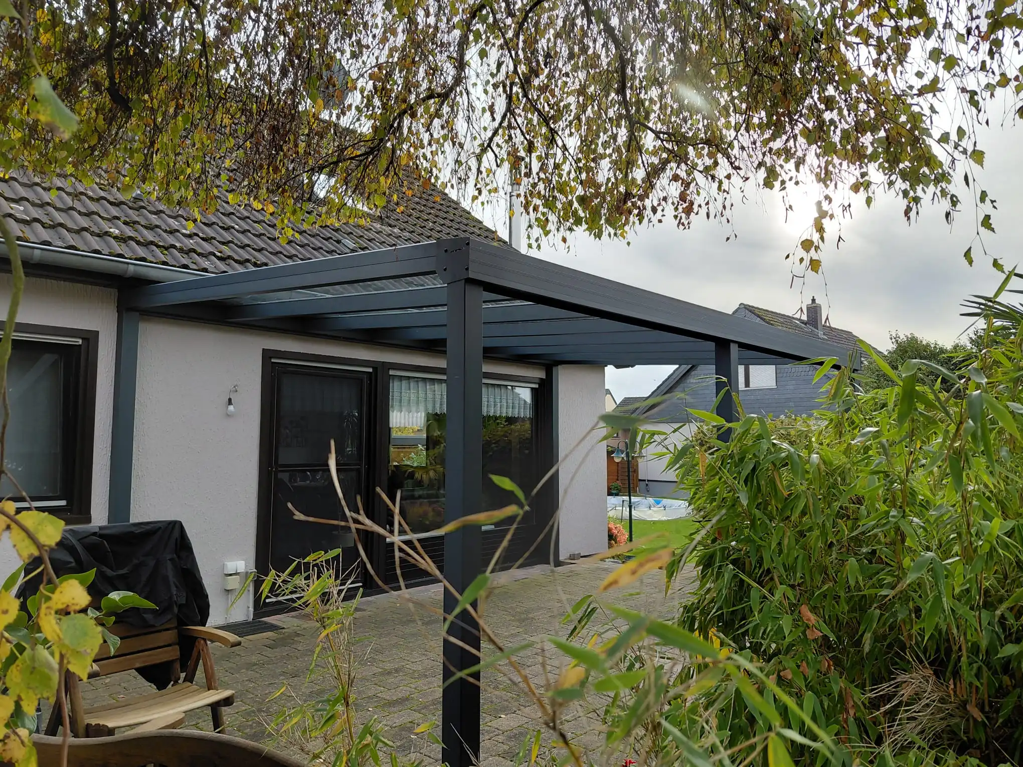 Projektbeispiel 8 (Lamellendach)